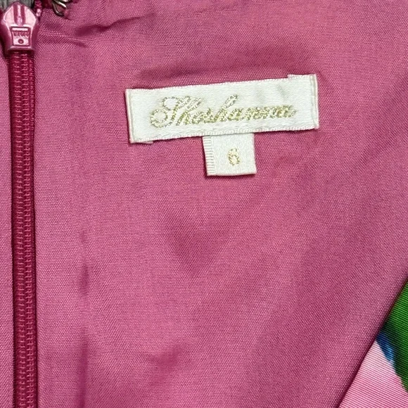 Shoshanna • Watercolor Floral Silk Blend Dress - Picture 3 of 12